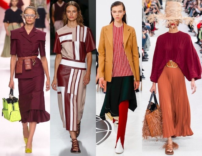 Tendencia de colores Primavera 2019